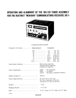 Heathkit RX-1-Mohawk-receiver-addendum - Manual 